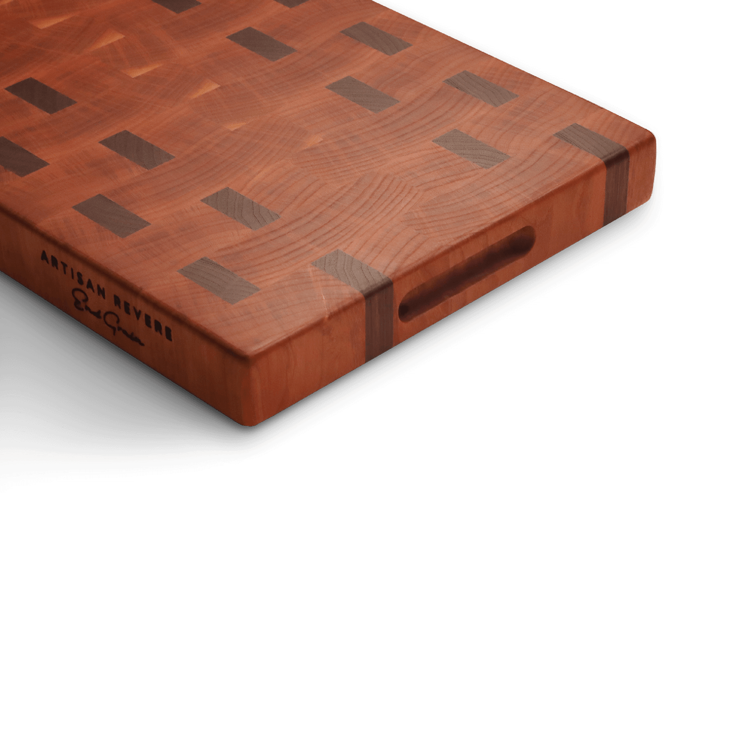 Rescued EndGrain Wooden Cutting Board Made in America Artisan Revere