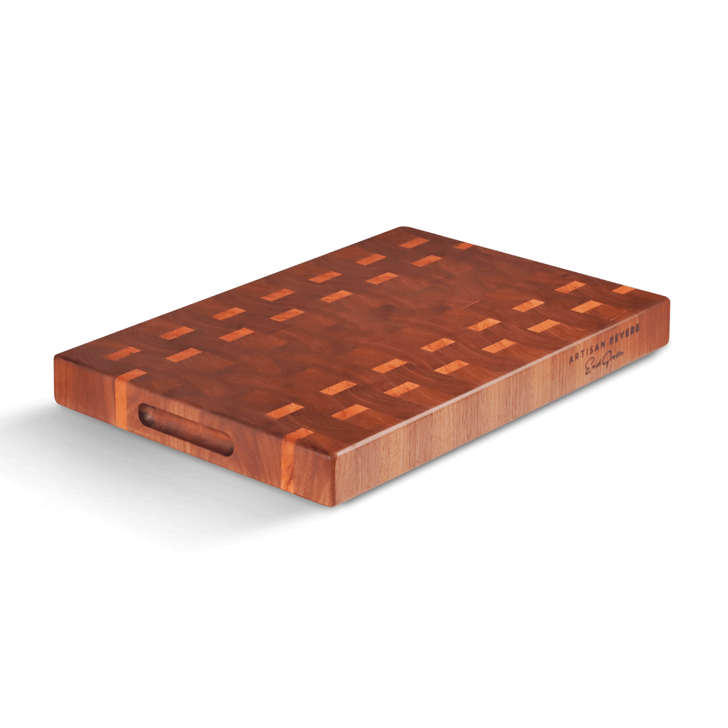 Rescued EndGrain Wooden Cutting Board Made in America Artisan Revere