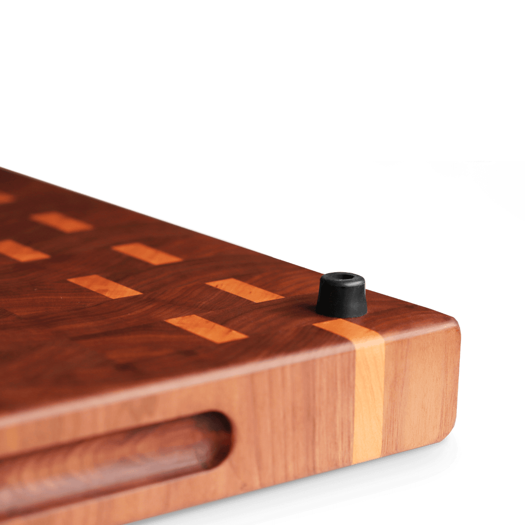 Rescued EndGrain Wooden Cutting Board Made in America Artisan Revere